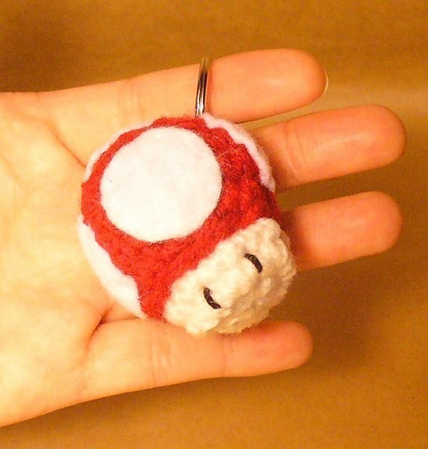 Mini Mushroom Amigurumi