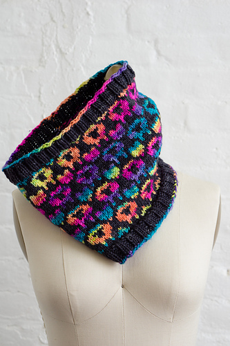 Psychedelic Sheep Hat + Cowl