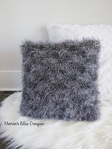 Shag Throw Pillow