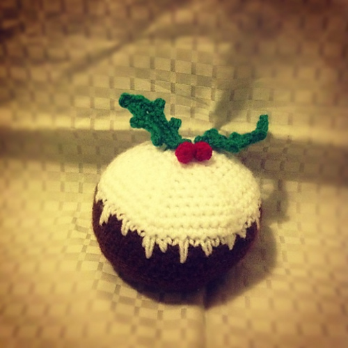Amigurumi Christmas Pudding