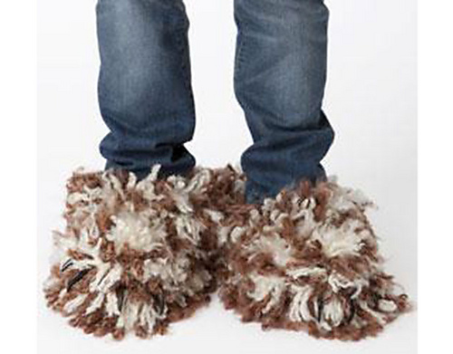 Wolf Slippers