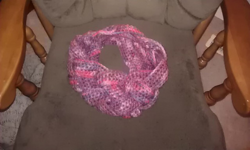 Crochet Braided Cowl