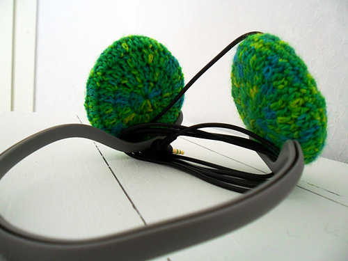 Funky Crochet Headphone Covers