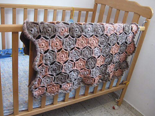 Hexagon Baby Blanket