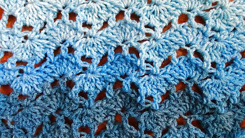Lacy Ripple 3 Crochet Stitch