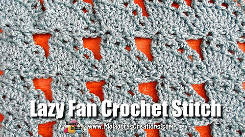 Lazy Fan Crochet Stitch