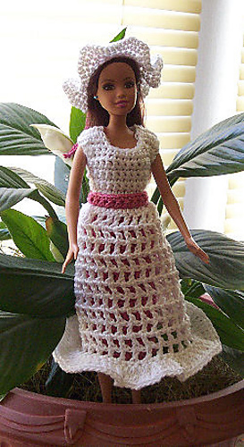 Fashion Doll Easter Dress