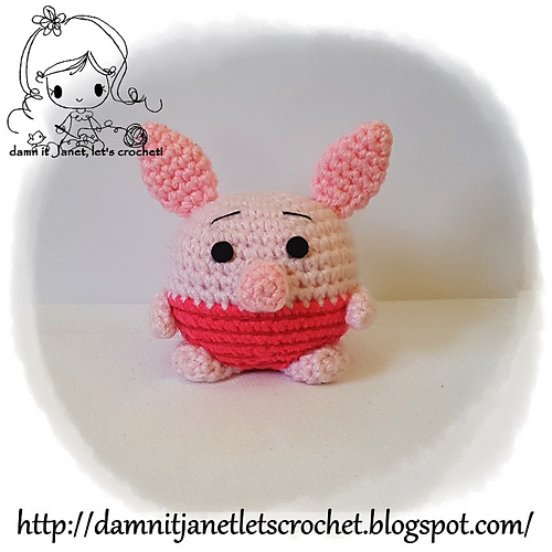 Round Plush Piglet