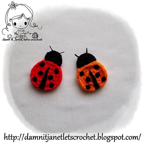 Ladybug Applique