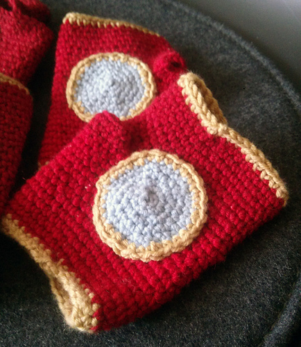 Repulsor Rays (Ironman tribute mittens)