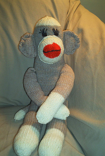Sockless Sock Monkey