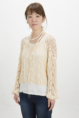 Lacey Summer Pullover & Lariat