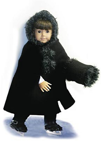 Winter Doll Hat and Muff