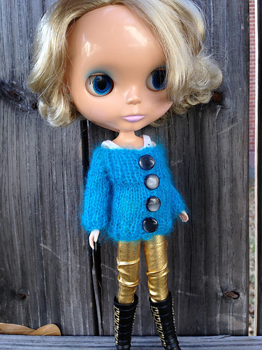 Mohair Sweater for Blythe