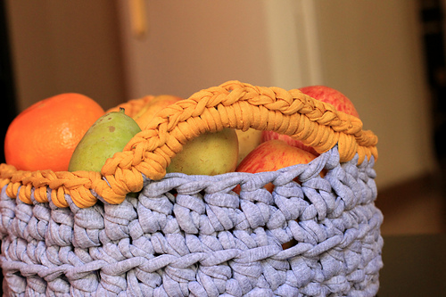 T-shirt Yarn Basket