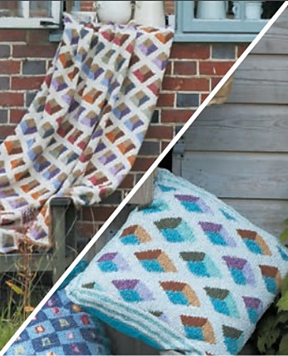 Venetian Diamonds Throw & Cushions