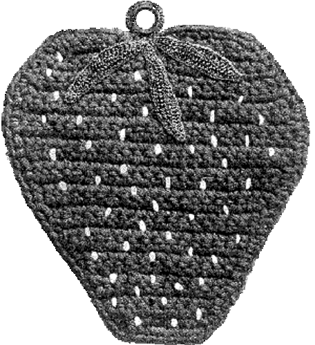Strawberry Potholder