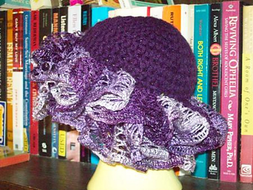 Grape Swirl Hat