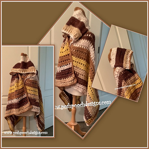 Hooded Blanket Wrap