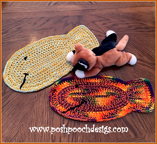 Fish Shaped Pet Dog Rug