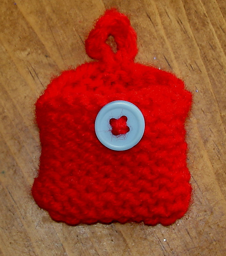 Tooth Fairy Pouch for Beginner Knitters