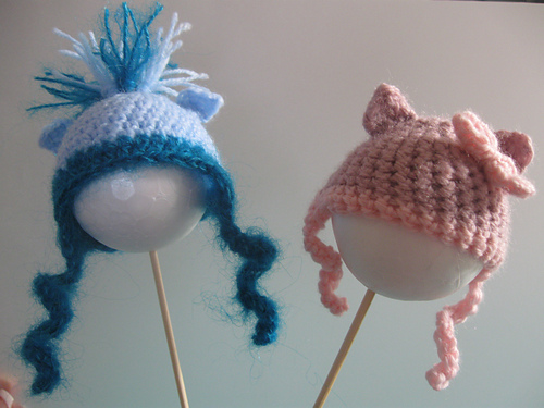 Hello Kitty style Tenny Tiny Beanie