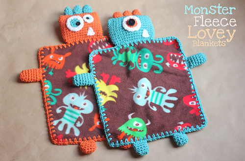 Monster Lovey Blanket