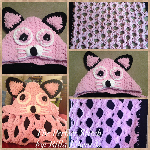 Hoodie Cat Blanket