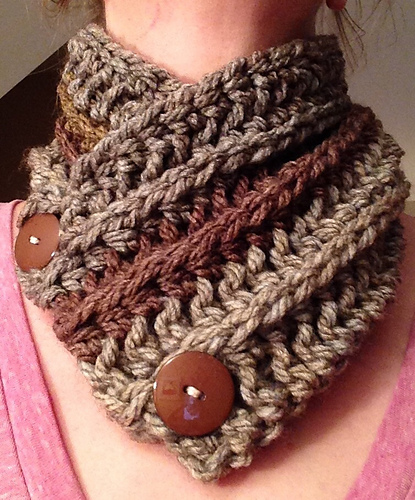 Ginger Spice Neck Warmer & Hat