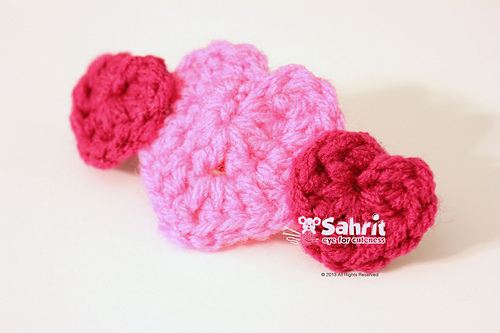 Hearts Brooch