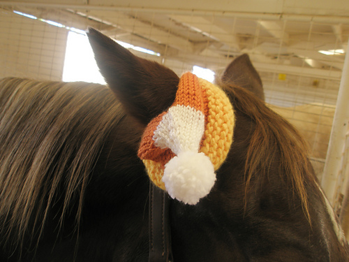 Candy Corn Horse Hat