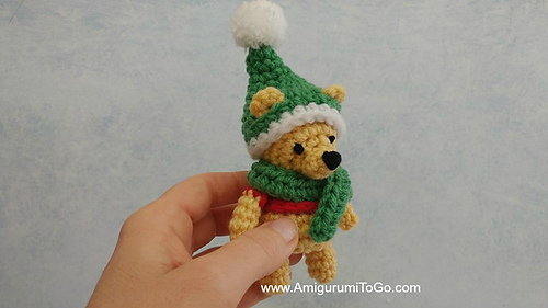Hat and Scarf For Hunny Bear