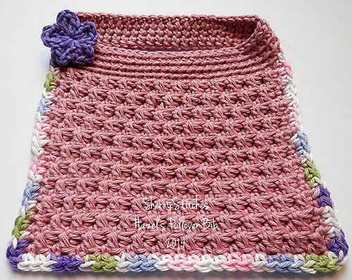 Hazel's Pullover Bib & Face Cloth