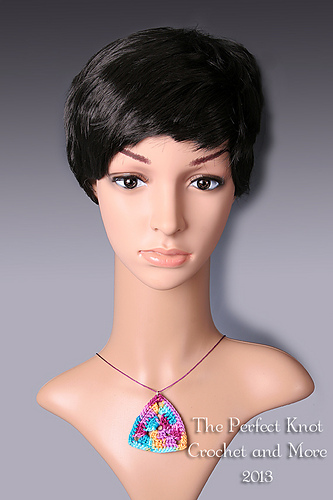 Perfect Symmetry Triangle Pendant