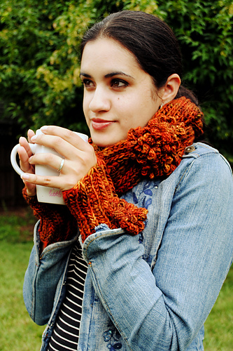 Marigolds Forever Scarf & Wristlets