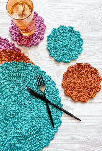 Sunrise Coaster + Placemat