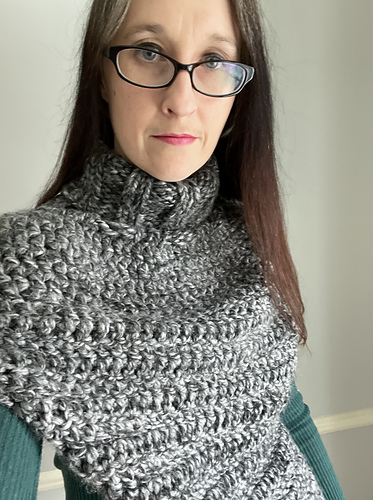 Katniss Inspired Cowl Wrap