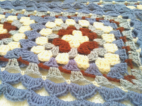 Lacy cowl scarf collar Eternity