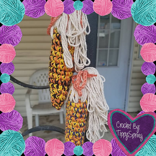 Fall Indian Corn Decoration
