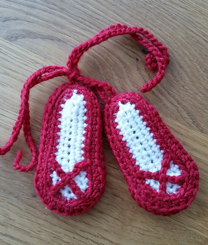 Ballet Shoe/Slipper Appliqué
