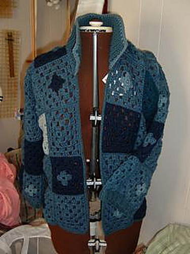 Granny Square Sweater