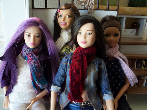 Barbie Scarf Variations