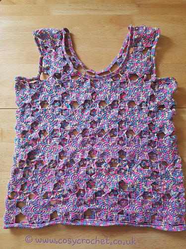 Rainbow Lace Vest Top