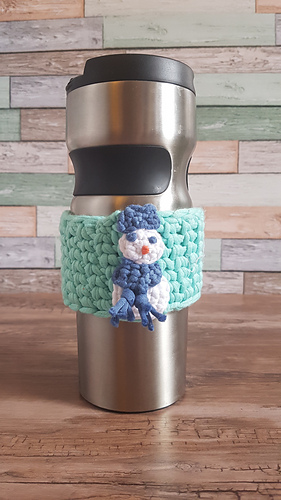 Snowman Cup Cozy