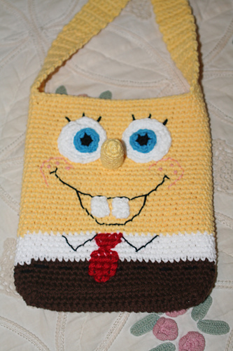 Sponge Yellow Purse for Child