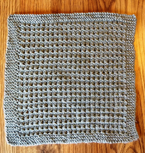 August 2013 Knit-A-Long 12" block: Granite Relief Stitch