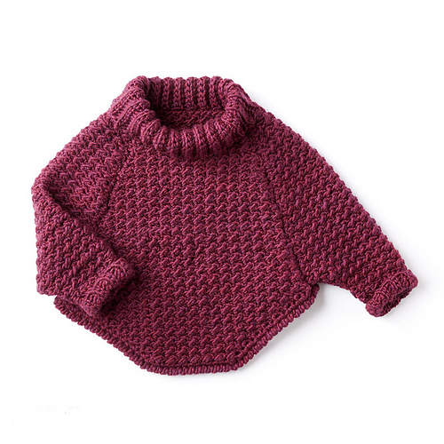 Kids Curvy Cowl Pullover