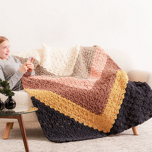 Giant Chevron Blanket