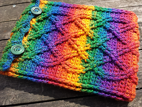 Cables Rainbow iPad Cover