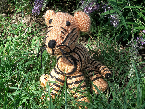 Toy Tiger in Cotton